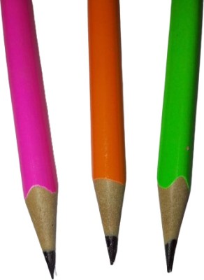 Posshe Flora Pencil Jar Pack 100 Pencil 10 Tringle Eraser Pencil(Set of 100, Multicolor)