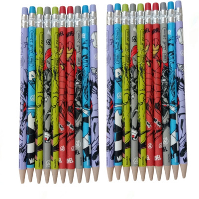 Vee Zee (Pack of 20) Move Max Thrill Mechanical Pencil 2 mm Pencil(Set of 20, Multicolor)