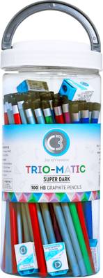 DOMS C3 Trio-Matic Jar of Pencil
