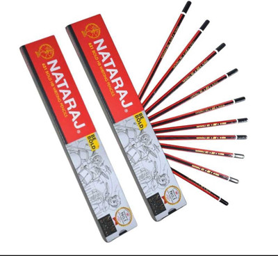 SSGAI BOLD WRITING PENCILS PACK OF 50 Pencil(Set of 5, Black, Red)