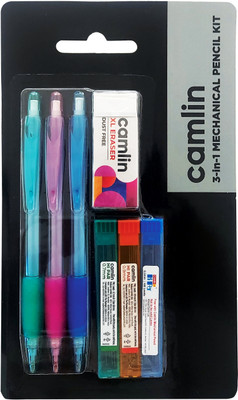 Camlin 3-in-1 Mechanical Pencils Pack Pencil(Set of 1, Multicolor)