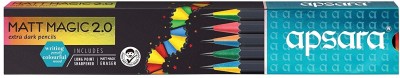 APSARA Matt Magic 2.0 Pencil Pencil(Set of 50, Multicolor)