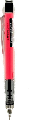 Tombow MechanicaI Pencil Mono Graph 0.7 Pencil(Set of 1, Pink)
