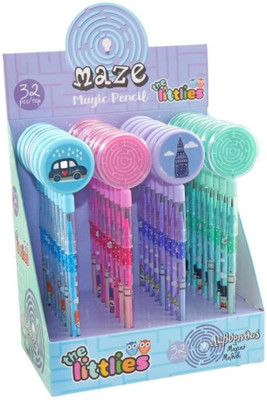 wingscreations Pack of 6 Pcs Game Theme Push Pencil. Pencil(Set of 6, Multicolor)