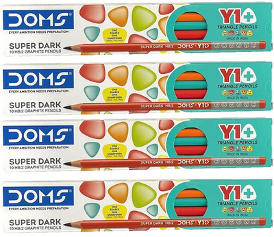 DOMS Y1 PLUS Pack of 40 Pencils Pencil(Multicolor)