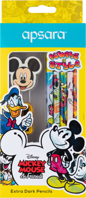 APSARA Mickey Mouse And Friends Pencil Pencil(Set of 1, Multicolor)