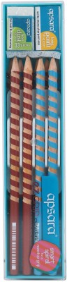 APSARA EZ Grip Extra Dark set of 20 Pencil(Set of 20, Multicolor)