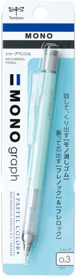 Tombow Mono graph mechanical pencil 0.3 pastel color DPA-137C Pencil(Set of 1, MInt)