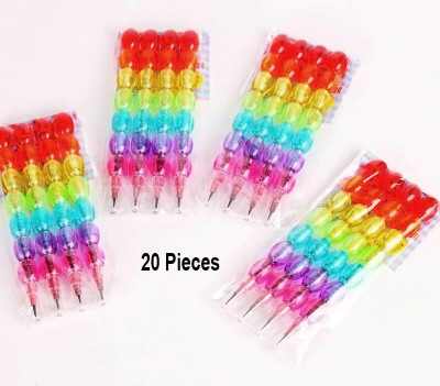 Saira Sonic Non-Sharpening Multicolour Bids pencil Pack of 12 Pencil(Set of 12, Multicolor)