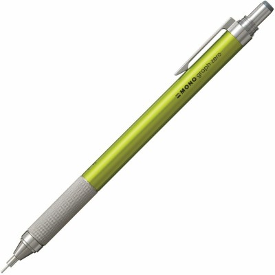 TONBOW Mechanical Pencil Mono Graph Zero 0.5mm DPA-162D Pencil(Set of 1, (Lime)