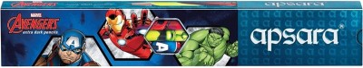 R K SALES Apsara Marvel Avengers Pencils, Pack of 100 Pencil(Green, Blue, Red, Yellow)