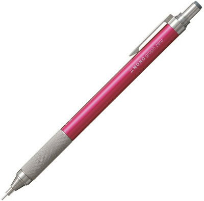 TONBOW Mechanical Pencil Mono Graph Zero 0.5mm DPA-162E Pencil(Set of 1, Pink)