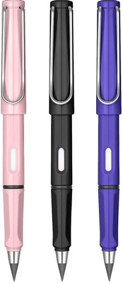 Antoj Everlasting Inkless Pencils Portable Reusable and Erasable Writing Pencils 3Pcs Pencil(Multicolor)