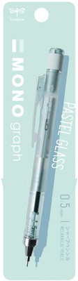 Tombow Mechanicai Pencil Graph| Features Innovative Shake-Mechanism LIMITED EDITION Pencil(Set of 1, Blue Glass)