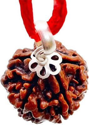 Anandam 5 Five Mukhi Pure Rudraksha From Nepal, Laboratory Certified. Wood Pendant