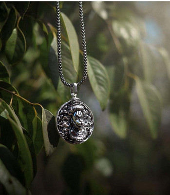 Whitechimes Silver, Rhodium Alloy Pendant
