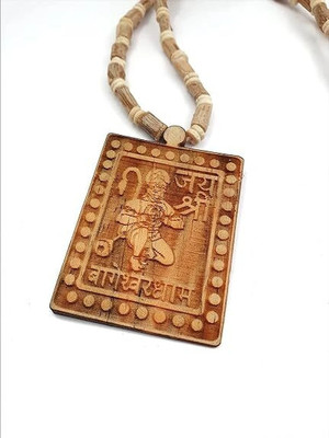 Dharmsaar Dharmsaar Shri Baba Bagheshwar Dham Hanuman Locket Wood Locket