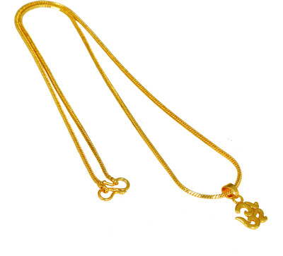 SHREEJIART Gold-plated Metal Pendant Set