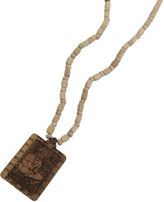 A1 yashvriddhi Sita Ram wood New Kanthi Mala Bageshwar Dham Hanuman ji Kanthi Mala Tulsi kanthi Wood Locket Set