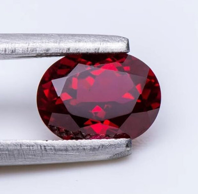 JEMSPRIME 10.25 Ratti Natural Burma Ruby Manik Birthstone Original Earth Mind Ruby Stone