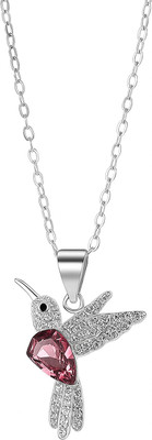RANISHAA Sterling Silver Zircon Sterling Silver Pendant