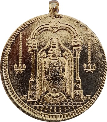 omkar Venkateswara Swamy Astalakshmi Big Size (Heavy) Copper Pendant Kavach Locket Copper