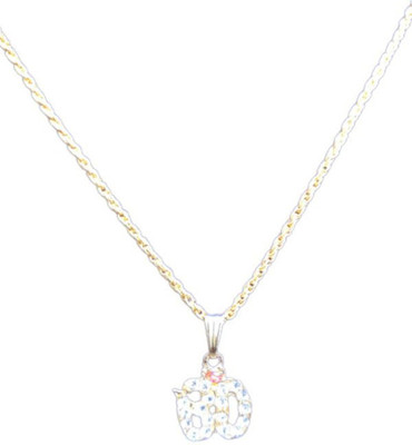 Armoise Pendant Locket Stylish, Fancy Silver Alloy Pendant Set