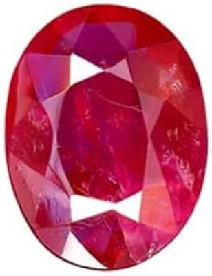 Sidharth Gems 7.25 Ratti 6.55 Crt Natural Ruby Stone Manik,manikya,maanik Original Certified Ruby Stone