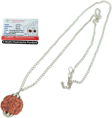 BHAKTI CHIMES Silver Beads Brass, Wood Locket Set