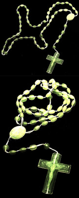 Dynamic Retail Global Radium Locket Pendant Necklace Religious Jewellery Christmas MA1419 Crystal Pendant Set