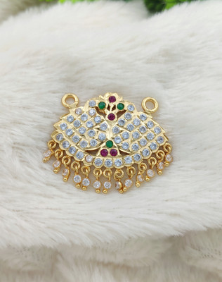 Hanaa Impon AD CZ Stone 5Pon Panjaloga One Gram Gold Pendant Dollar Gold-plated Copper Pendant