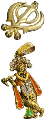 Armoise Simple Religious Elegant for Men Women Stainless Steel Locket Set