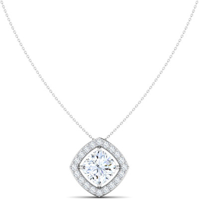 LORDS JEWELS Love Pendant & Earrings Jewellery Set |92.5 Silver |Gift For Women & Girls Sterling Silver Cubic Zirconia Sterling Silver Pendant Set