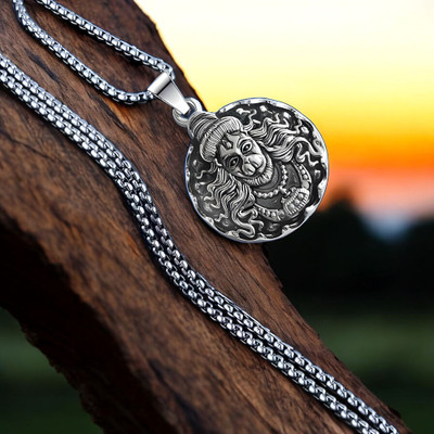 Diivine Hindu Divine Lord Shiva Pendant Necklace Brass Pendant