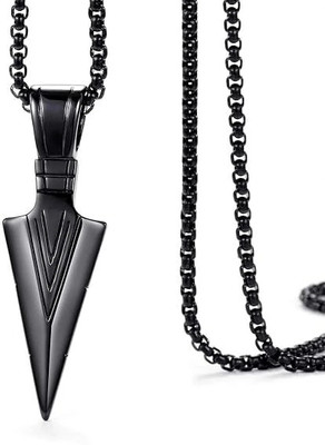 Murliwala Black Silver Stainless Steel