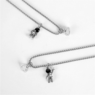 EndlessFashion C 740_RR JSE-astro nice Sterling Silver Stone Pendant Set