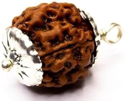 Beautum NEPALI 4 MUKHI ORIGINAL RUDRAKSHA FOR DAILY USE Wood Pendant