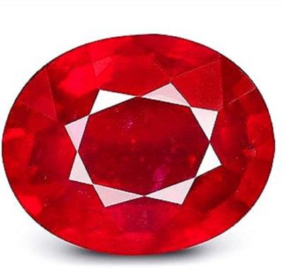 SIDHGEMS 7.25 Ratti 6.00 Crt Natural Ruby Manik Stone Original Certified Natural Original Ruby Stone