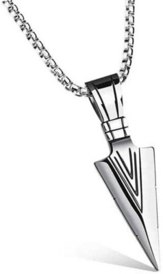 house of common Arrow Pendant Set, Silver Alloy Pendant Set