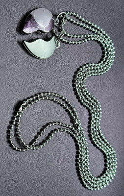 Dynamic Retail Global Rhodium Plated Stainless Steel Chain Set