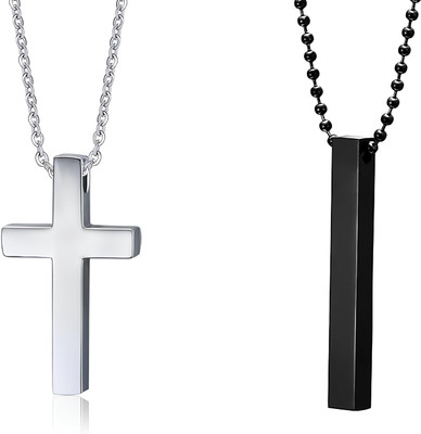 m a enterprises Cross Pendent And Pendent Combo For Men Boys Women Necklace Silver, Gold-plated, Platinum, Titanium Cubic Zirconia, Crystal Metal, Copper, Brass, Alloy, Stainless Steel Pendant Set m a enterprises Cross Pendent And Pendent Combo For Men Boys Women Necklace Silver, Gold-plated, Platinum, Titanium Cubic Zirconia, Crystal Metal, Copper, Brass, Alloy, Stainless Steel Pendant Set