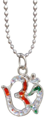 Armoise Pendant Locket Stylish, Fancy Silver Alloy Pendant Set