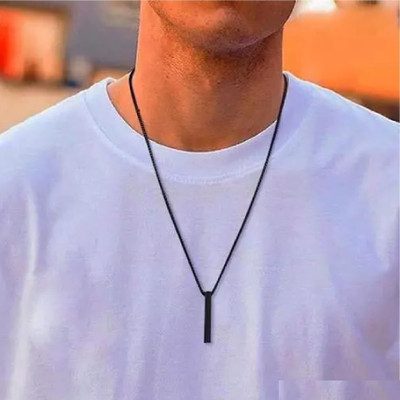 m a enterprises Titanium Stone Pendant Set