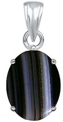 Suruchi Gems & Jewels Sulemani Hakik 8.25 Ratti or 7.50 Ct Gemstone Men & Women bis Hallmark 925 Sterling Silver Stone Pendant