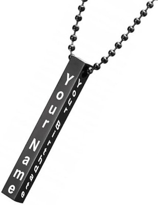 MKHUB Customized/Personalized Locket with Name Ideal for Both Men and Women Metal Locket Set
