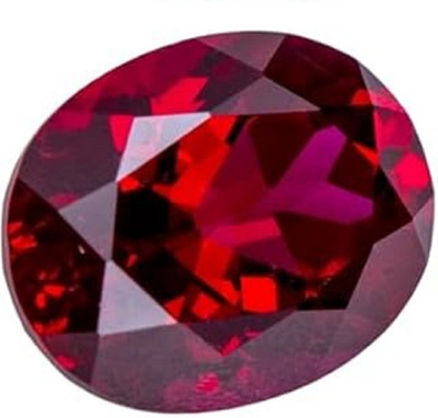 Sidharth Gems 7.25 Ratti 6.25 Crts Natural Ruby Manik Loose Gemstone Birthstone Ruby Stone