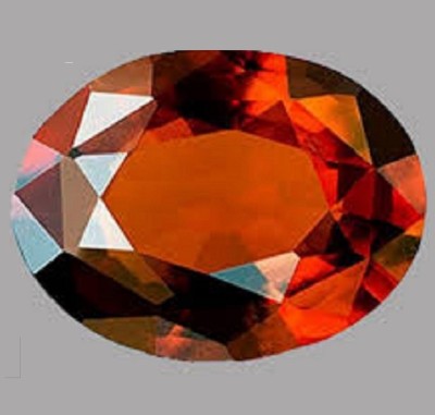 Sidharth Gems 6.25 Ratti 5.00 Crt Gomed Birthstone Genuine Original Certified Hessonite Garnet Stone