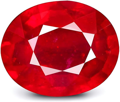 ARSUVI 10 Ratti 9.17 Crt Ruby Manik Stone Original Certified AAAA+ Natural Genuine Ruby Stone