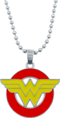 RJ IMITATION Wonder Pendant Necklace Pendant with Sweater Chain for Boys & Girls Rhodium Stainless Steel Pendant