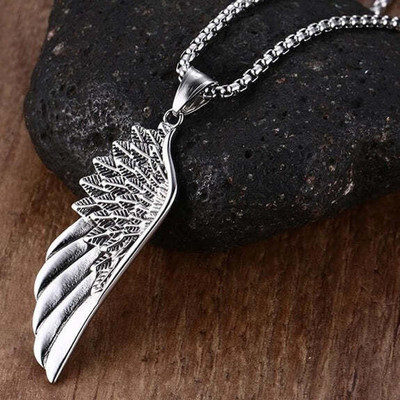 Riingzinee Bottel Pink Heart Necklace Pendant for Boy Silver Stainless Steel Pendant